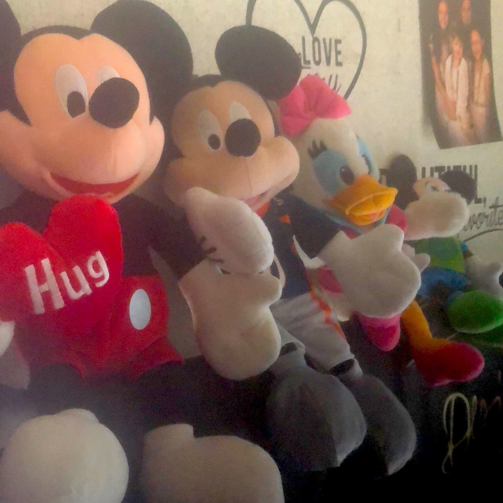 4mickey mouse plush Disney